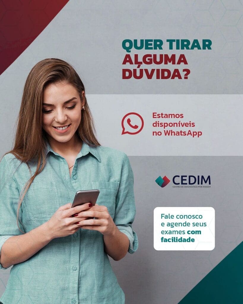 Marque seus exames de forma rápida e conveniente através do nosso WhatsApp! Marque seus exames de forma rápida e conveniente através do nosso WhatsApp!