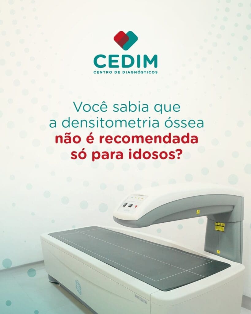 A osteoporose e outras condições que afetam a saúde dos ossos não acontecem apenas na terceira idade e é por isso que a densitometria óssea pode ser indicada em diferentes fases da vida. A osteoporose e outras condições que afetam a saúde dos ossos não acontecem apenas na terceira idade e é por isso que a densitometria óssea pode ser indicada em diferentes fases da vida.