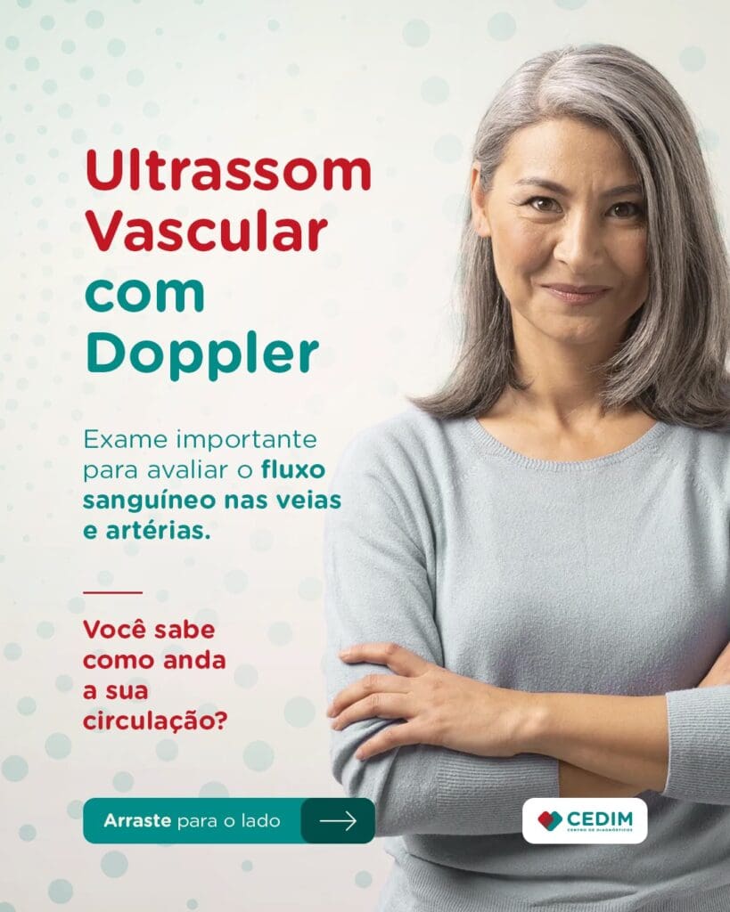 Você já ouviu falar no Ultrassom Vascular com Doppler? Você já ouviu falar no Ultrassom Vascular com Doppler?