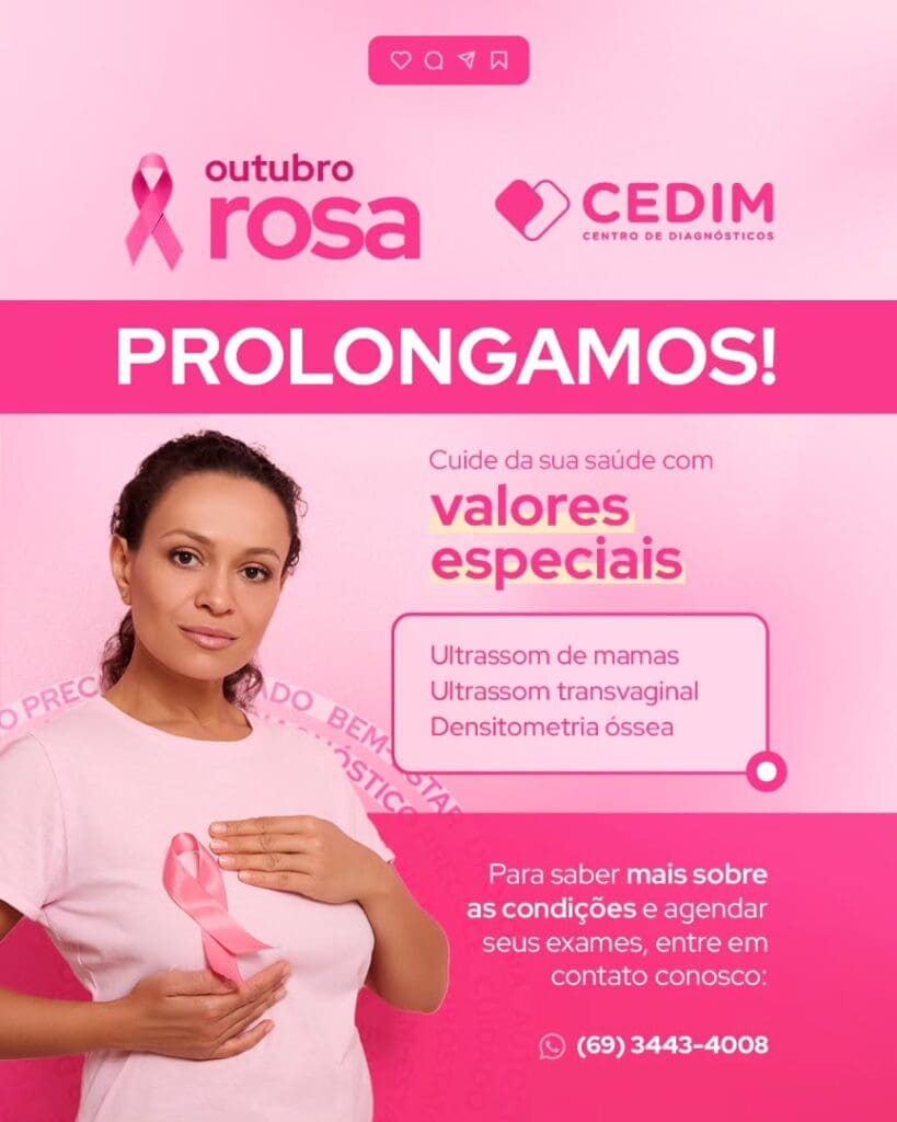 Prolongamos as condições especiais para os exames de ultrassom de mamas, ultrassom transvaginal e a densitometria óssea. Prolongamos as condições especiais para os exames de ultrassom de mamas, ultrassom transvaginal e a densitometria óssea.