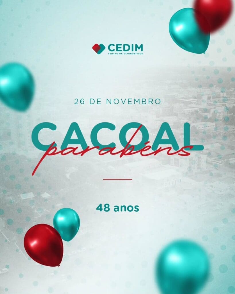 Hoje, celebramos com alegria o aniversário de nossa querida cidade de Cacoal! Hoje, celebramos com alegria o aniversário de nossa querida cidade de Cacoal!